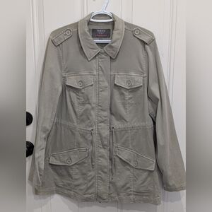 Torrid Women's Olive Utility Jacket
